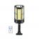 Lampa solara led cu suport de prindere, 124 cob, 200w