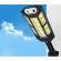 Lampa solara led cu suport de prindere, 124 cob, 200w