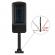 Lampa solara led cu suport de prindere, 213 smd