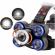 Lanterna frontala de cap 5 led reglabila cu acumulator