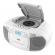 Radio cu casetofon si player cd jvc rc-e451w, 2 x 1.6 w rms, fm, bluetooth,