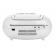 Radio cu casetofon si player cd jvc rc-e451w, 2 x 1.6 w rms, fm, bluetooth,