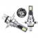 Set 2 becuri auto led h4, 110w/set, 6000k, 12led