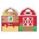 Abtibilduri pufoase la ferma melissa and doug
