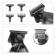 Aparat de tuns v921, 3w, usb, led, trimmer, conturare, 1200mah