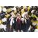 Bunch o balloons - set baloane de petrecere si rezerve, negru, auriu, alb, 24