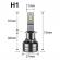 Set 2 becuri auto led h1 v68, 180w/set, 12v, canbus, 16000lm