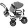 Tricicleta si carucior pentru copii premium trike fix v3 culoare gri