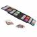 Set 242 piese, pixuri cu gel multicolor + rezerve + carte de colorat + penar