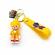 Breloc anime sonic - figura 3d din cauciuc, model dragut, tip arici, 6 cm