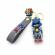 Breloc anime sonic - figura 3d din cauciuc, model dragut, tip arici, 6 cm