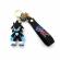 Breloc anime sonic - figura 3d din cauciuc, model dragut, tip arici, 6 cm