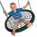 Leagan cuib oval pp negru verde kbt