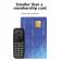 Mini telefon bm30 dual sim cu bluetooth, 65x24x12mm, negru