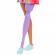 Papusa barbie fashionista cu par roz si picior protetic