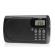 Radio portabil jvc ra-e431b, tuner digital fm, afisaj lcd, mufa jack pentru