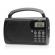 Radio portabil jvc ra-e431b, tuner digital fm, afisaj lcd, mufa jack pentru