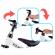Tricicleta trike fix mini, 3in1 adaptabila, culoare alba