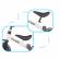 Tricicleta trike fix mini, 3in1 adaptabila, culoare alba