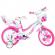 Bicicleta copii dino bikes 14 inch flappy roz
