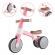 Bicicleta de echilibru hape roz deschis