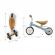 Bicicleta echilibru kinderkraft cutie light blue