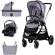 Carucior copii 3 in 1 chipolino marbella cloud grey