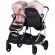 Carucior gemeni chipolino duo smart 3 in 1 pink marshmallow