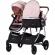 Carucior gemeni chipolino duo smart 3 in 1 pink marshmallow
