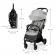 Carucior sport kinderkraft apino 0-22 kg dove grey