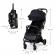 Carucior sport kinderkraft apino 0-22 kg raven black