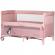Patut pliabil chipolino relax pink marshmallow cu laterala culisanta