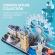 Puzzle 3d cu led londra 186 piese cubic fun