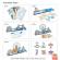 Puzzle 3d cu led londra 186 piese cubic fun