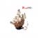 Puzzle 3d nava santa maria 113 piese