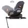 Scaun auto chipolino tourino i-size 40-150 cm grey mix cu sistem isofix