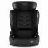 Scaun auto cu isofix nukido louis, grupa 100-150 cm (15-36 kg), i-size, omologare r129 - negru