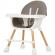 Scaun de masa chipolino rio 2 in 1 graphite