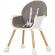 Scaun de masa chipolino rio 2 in 1 graphite