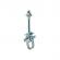 Sistem de prindere leagan tip d+ 16 cm