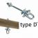 Sistem de prindere leagan tip d+ 16 cm