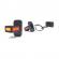 Lampa gabarit led cu brat 1169 w168.32, 12v-24v, pozitie alb / rosu /