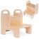 Turn de invatare din lemn, 31.5 x 36.5 x 39 cm, ecotoys esc-w-062