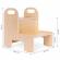 Turn de invatare din lemn, 31.5 x 36.5 x 39 cm, ecotoys esc-w-062