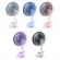 Ventilator portabil cu clips, usb, suport telefon, 1000mah, 3w