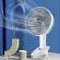 Ventilator portabil cu clips, usb, suport telefon, 1000mah, 3w