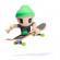 Tech dech sk8 crew pachet placa si figurina 9.6cm sapca verde