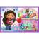Puzzle trefl 2x70 gabbys dollhouse aventurile lui gabby