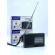 Radio nns portabil model ns-8153, multibanda 8 benzi, cu antena telescopica si alimentare pe baterii