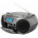 Sistem audio ecg cdr 999 dab, 2 x 1,5w rms, radio, usb, cd, casetofon, mp3, fm